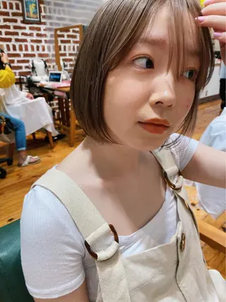 ショート カラー メンズカット特化柏駅 徒歩3分LOUのヘアスタイル