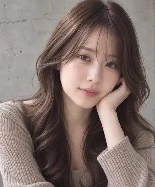 ミディアム カラー Lumiere 鈴木翔平のヘアスタイル