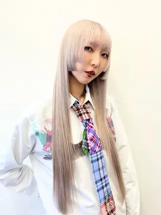 セミロング カラー HARU//原宿🤍 リピート率NO.1のヘアスタイル