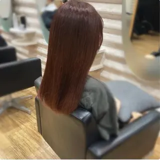 ロング カラー KON｜ごまかさない 艶。酸熱×精密カットのヘアスタイル