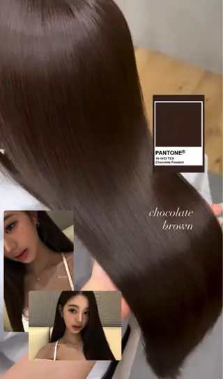 カラー nanami🏷🤎 ベージュのヘアスタイル