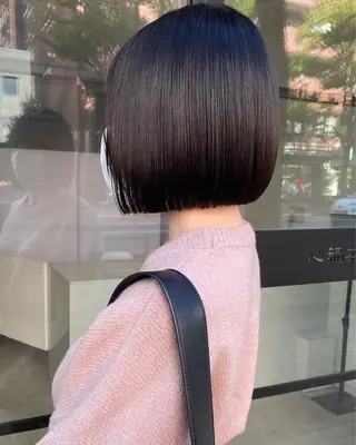 ショート RURI韓国ボブ 🇰🇷タッセルボブのヘアスタイル