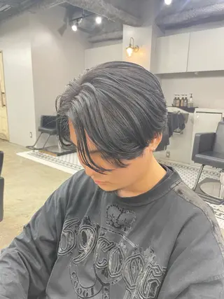 ショート メンズ 新宿/透明感カラー/ 髪質改善/桜良のヘアスタイル