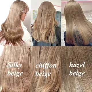 ロング ナナ♡レイヤーカット ♡似合わせカラーのヘアスタイル