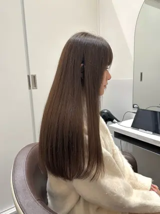 ロング カラー 矢野 晃平のヘアスタイル