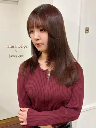 ロング レイヤーカット募集中 Asukaのヘアスタイル