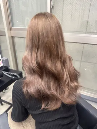 カラー りこ / 透明感カラー🎀🫧のヘアスタイル