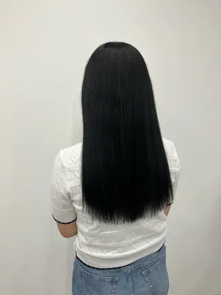 ロング カラー ヘアアレンジ 💓色落ちまで綺麗な 垢抜けカラー💓のヘアスタイル