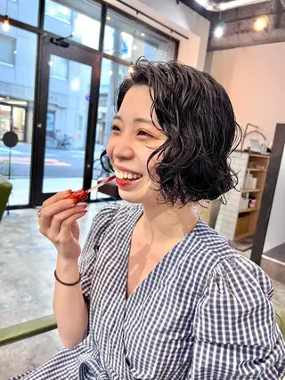 ショート パーマ mizuki ニュアンスパーマのその他イメージ
