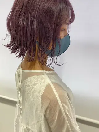 ショート カラー 石井（遠藤） 愛莉のヘアスタイル