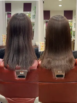 セミロング 藤田 竜成のヘアスタイル