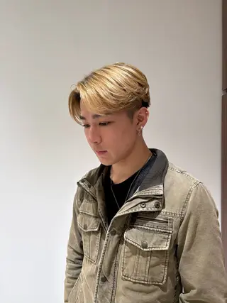 パーマ メンズ カットマン💎& 透明感カラー✨レオのヘアスタイル