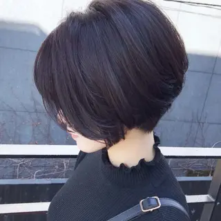 ショート カラー 大人女性ショート専門 tomodaのヘアスタイル