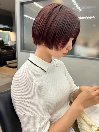 ショート カラー sakoda shunkiのヘアスタイル