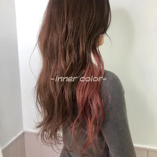 ロング カラー パーマ ヘアアレンジ メンズ キッズ ネイル マツエク・マツパ 横浜Bob美容師🤎 ERINAのヘアスタイル