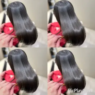 ロング カラー ulu+sia/ 神戸本格派髪質改善のヘアスタイル
