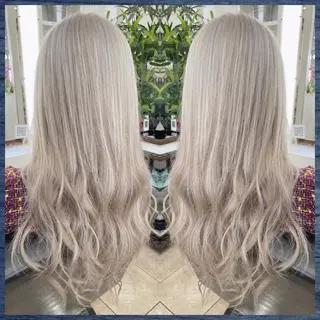 ロング カラー 🫧あ お🫧 心斎橋のヘアスタイル