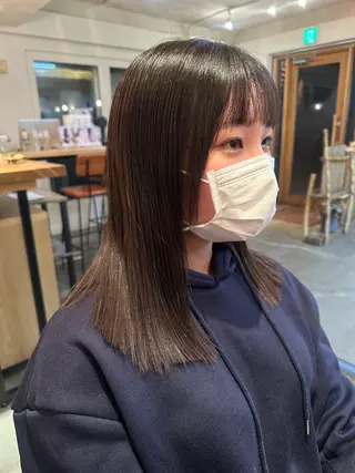 セミロング 似合わせが得意 村松慧汰のヘアスタイル