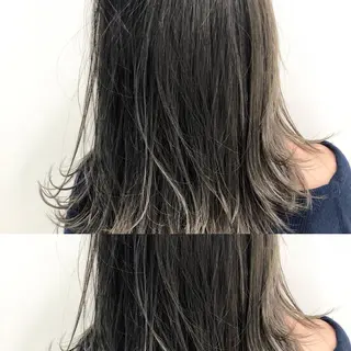 ミディアム カラー 似合わせ/レイヤー /ボブ/新谷のヘアスタイル
