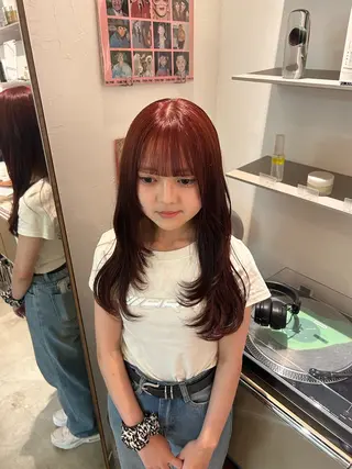 ロング カラー yuumi／透明感 カラー♩のヘアスタイル