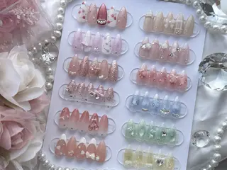 ネイル Natsuki ໒꒱ワンホン韓国のネイルデザイン