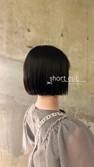 ショート kiri/ボブ・レイ ヤーカット🪐のヘアスタイル