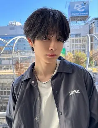 メンズ minori♡ 韓国モテヘアのヘアスタイル