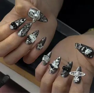 ネイル Rin Nail Shinokuboのネイルデザイン