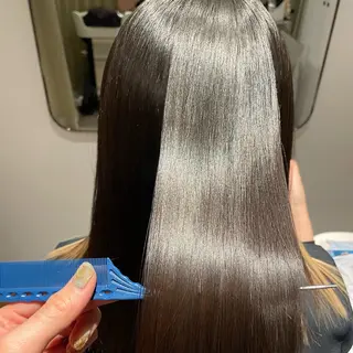 セミロング スパニスト 福井のヘアスタイル