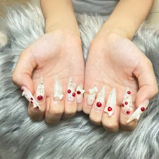 ネイル ANH ゴテゴテネイルのネイルデザイン