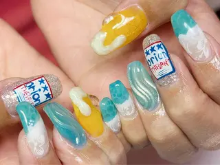 ネイル アイアムアイ 大村磨衣のネイルデザイン