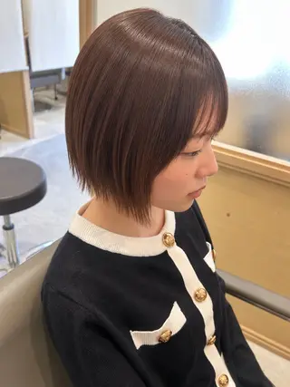 ショート カラー 久木原 ゆりのヘアスタイル