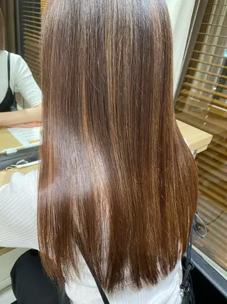 ロング 吉川 夏海のヘアスタイル