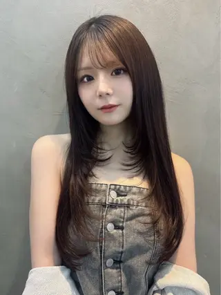 ロング レイヤーカット TENSHOのヘアスタイル