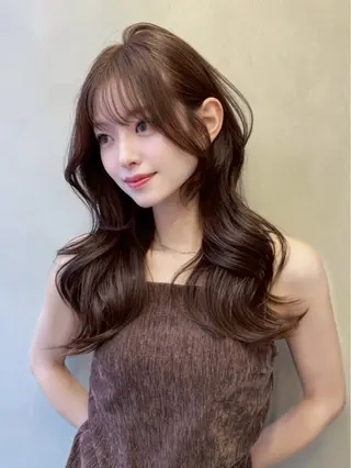 ロング 【ナチュラル可愛いレ イヤー🩶】ななみのヘアスタイル