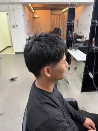 ショート 無料メンズカット モデル渋谷／はるとのヘアスタイル