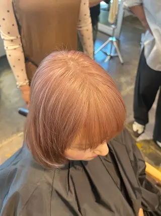 カラー くまざき なな /パーマモデル募集中のヘアスタイル