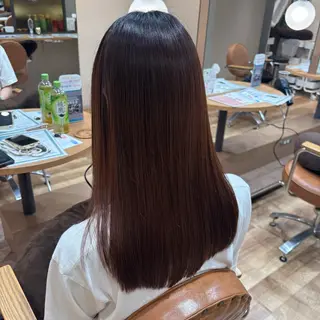 ロング 小西 七菜子のヘアスタイル