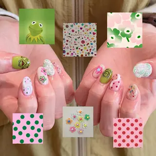 ネイル 🎀フェイ フェイ🫧💗のネイルデザイン