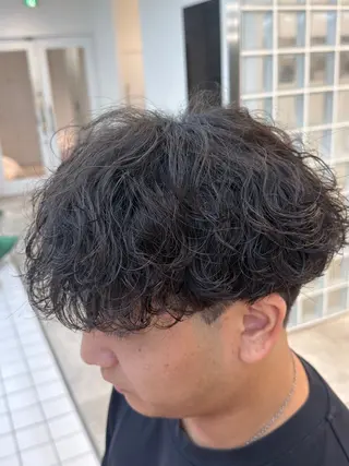 ショート パーマ fifth 児玉達哉 当日予約🙆のヘアスタイル