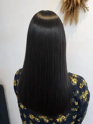 セミロング 髪質改善 曳舟FUKUDAのヘアスタイル