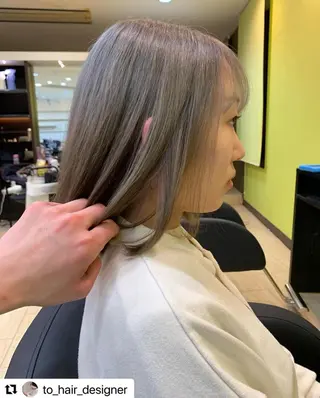 ショート カラー パーマ メンズ 🩷Eny terrace🩷のヘアスタイル