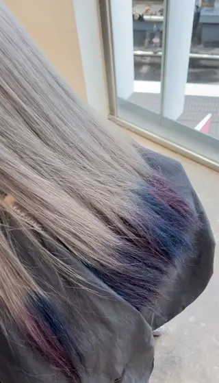 ロング 🎀ブリーチ×艶髪 🎀 ♡さや♡のヘアスタイル