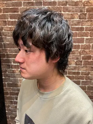 ショート カラー パーマ ヘアアレンジ メンズ キッズ ネイル マツエク・マツパ アイブロウ 久木原 ゆりのヘアスタイル