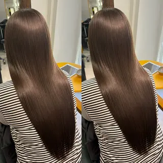 ロング カラー なんば、心斎橋🍓 ハイトーンnicoのヘアスタイル