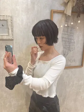 ショート 景山 きずなのヘアスタイル