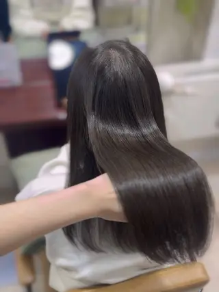 セミロング 透明感カラー/ 艶感カラー/RAMUのヘアスタイル