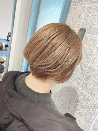 ショート 🌟モテ髪ショート 🌟店長 津賀涼のヘアスタイル