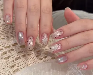 ネイル Nana🎀 研修ネイルのネイルデザイン