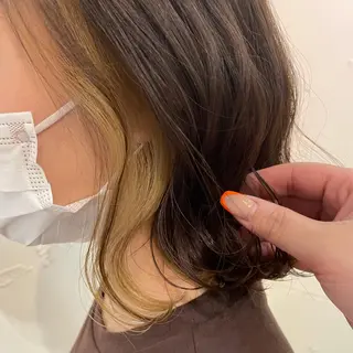 ショート カラー 北川 智海のヘアスタイル